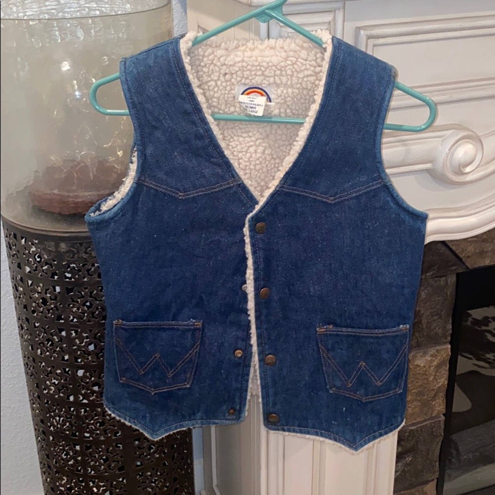 Vintage Wrangler vest.